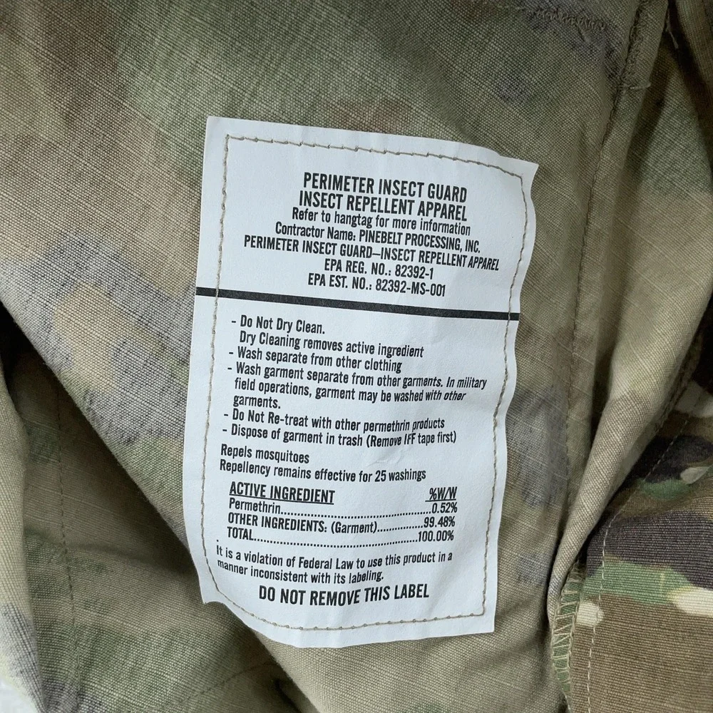 US Army‎ ACU OCP Coat Mens Medium Long Camo Permethrin NSN 8415-01-623-5529